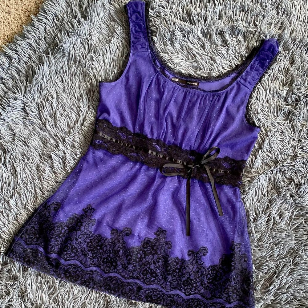 Vintage Y2K Maurices M Tank Top